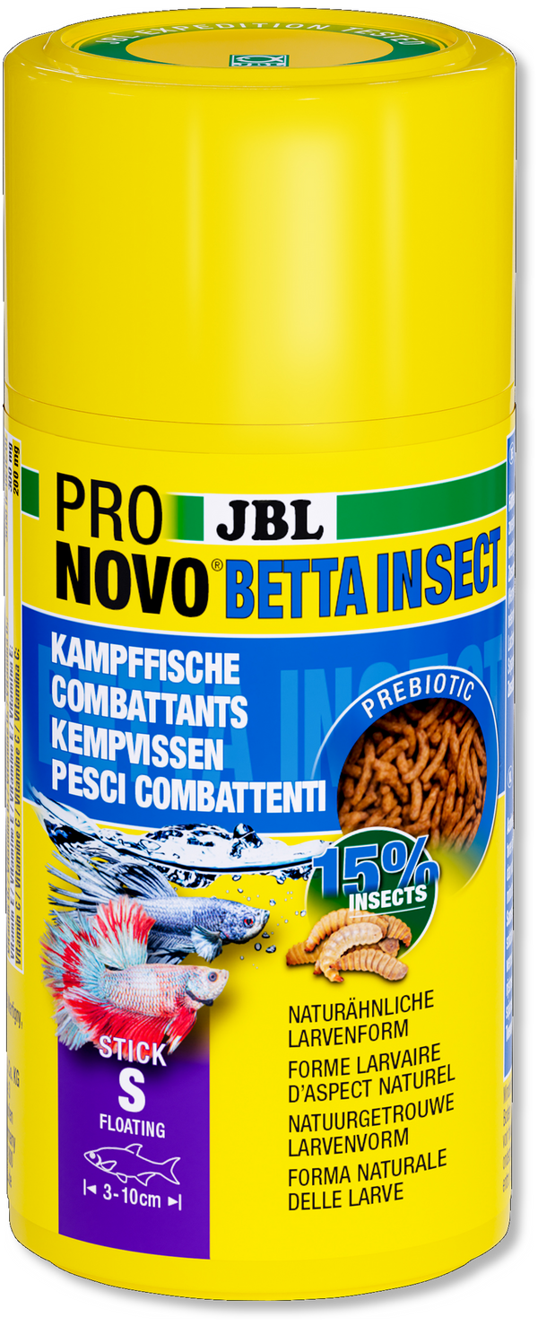 JBL ProNovo Betta 100ml (38g) S Insect Stick