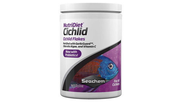 Seachem NutriDiet Cichlid Flakes Probiotic 100G