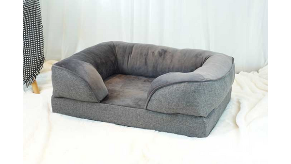 Brooklands Orthopedic Sofa Bed Grey 120x89cm