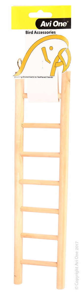 Avi One Wooden Ladder 7 Rung