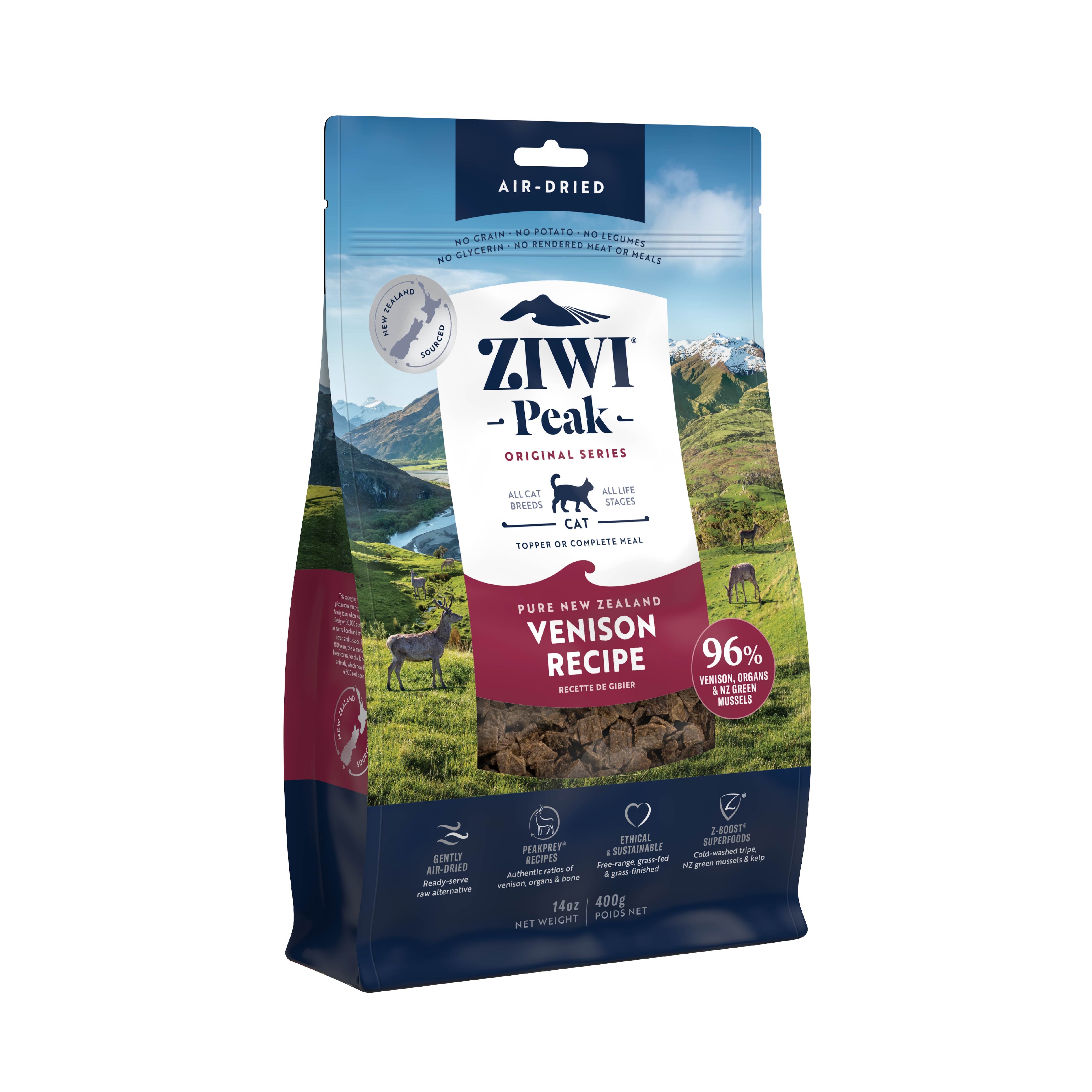 Ziwi Peak Cat Air Dried Venison 400G