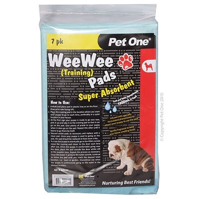 Pet One Wee Wee Training Pads 7 Pack