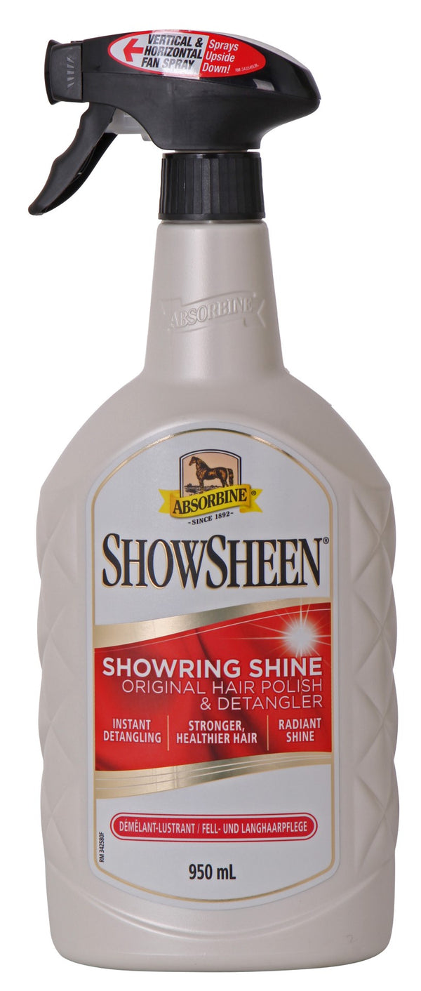 Absorbine ShowSheen Show Ring Shine With Sprayer 950ml