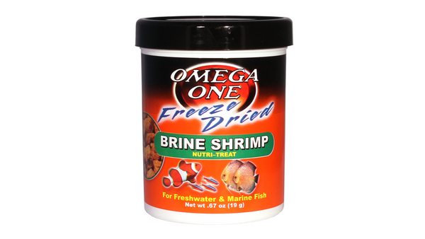 Omega One Freeze Dried Brine Shrimp 19G