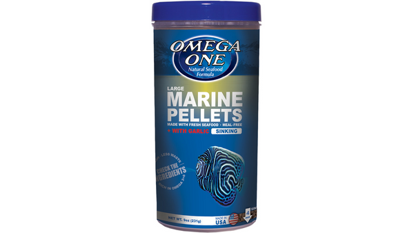 Omega One Garlic Marine Sinking Pellets Large 231G