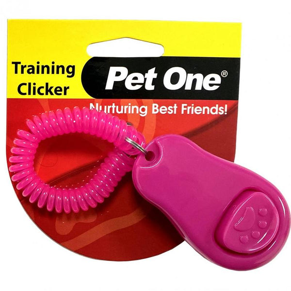 Pet One Training Clicker Pink