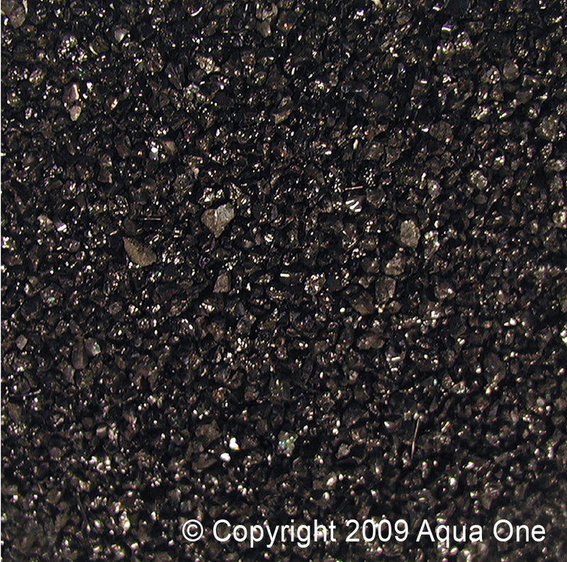 Aqua One Gravel Black Silica 2KG