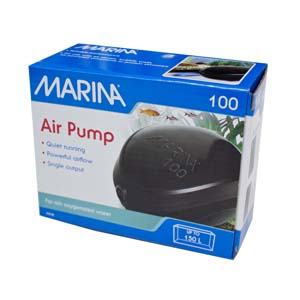 Air Pump Marina 75 Single Outlet Suitable For 50-100 Ltr Aquariums