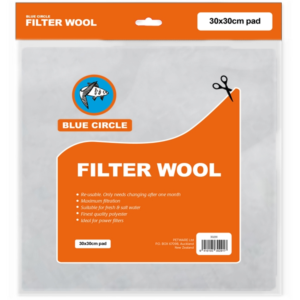 Blue Circle Filter Wool