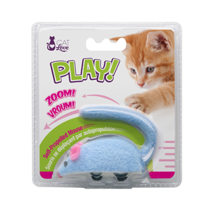 Cat Love Play Speedy Mouse