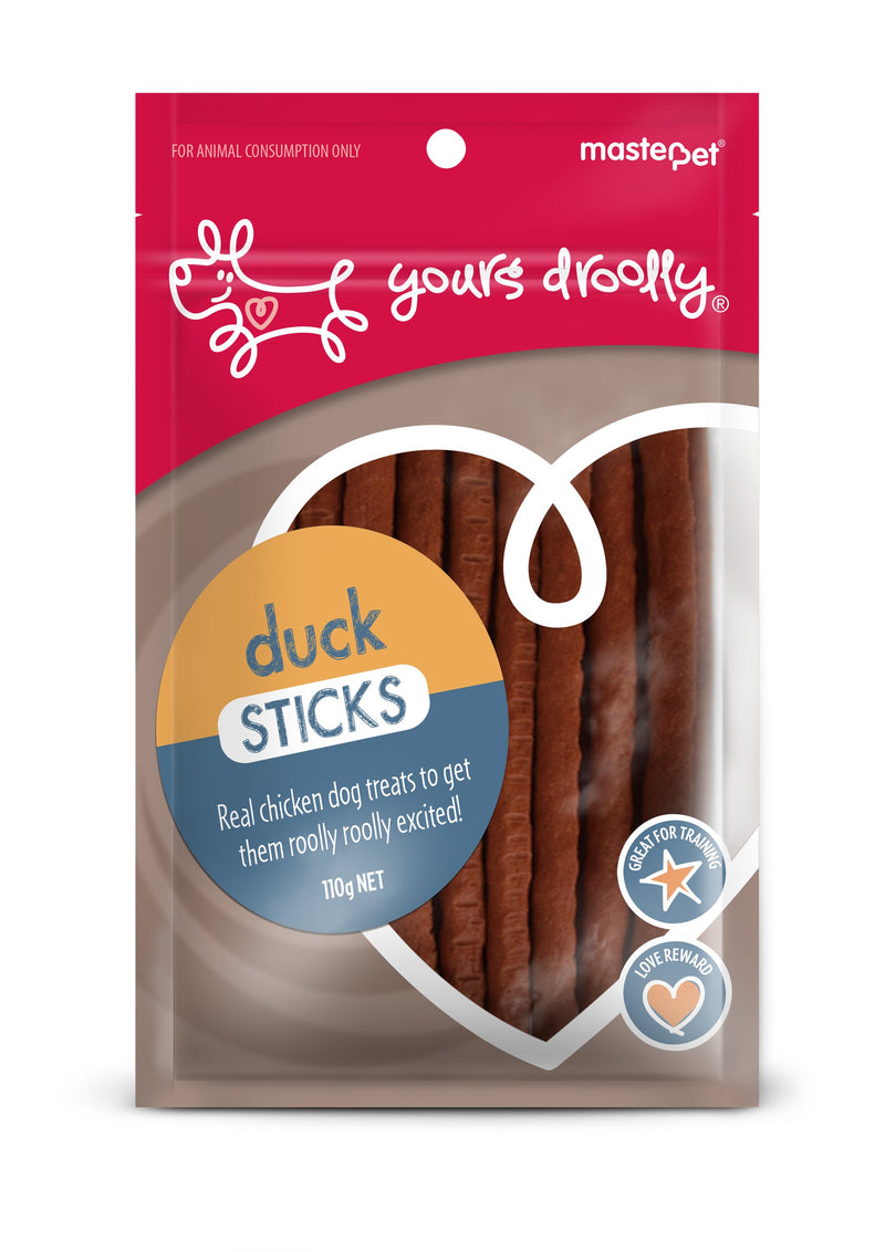 Yours Droolly Duck Sticks 110G