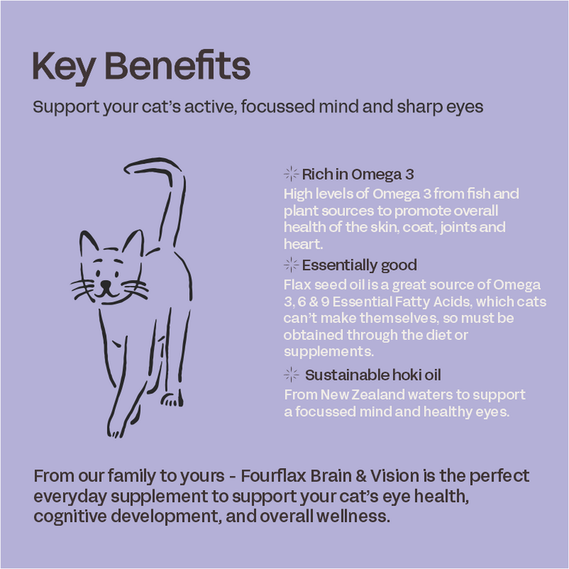 Fourflax Feline Brain & Vision 250ml