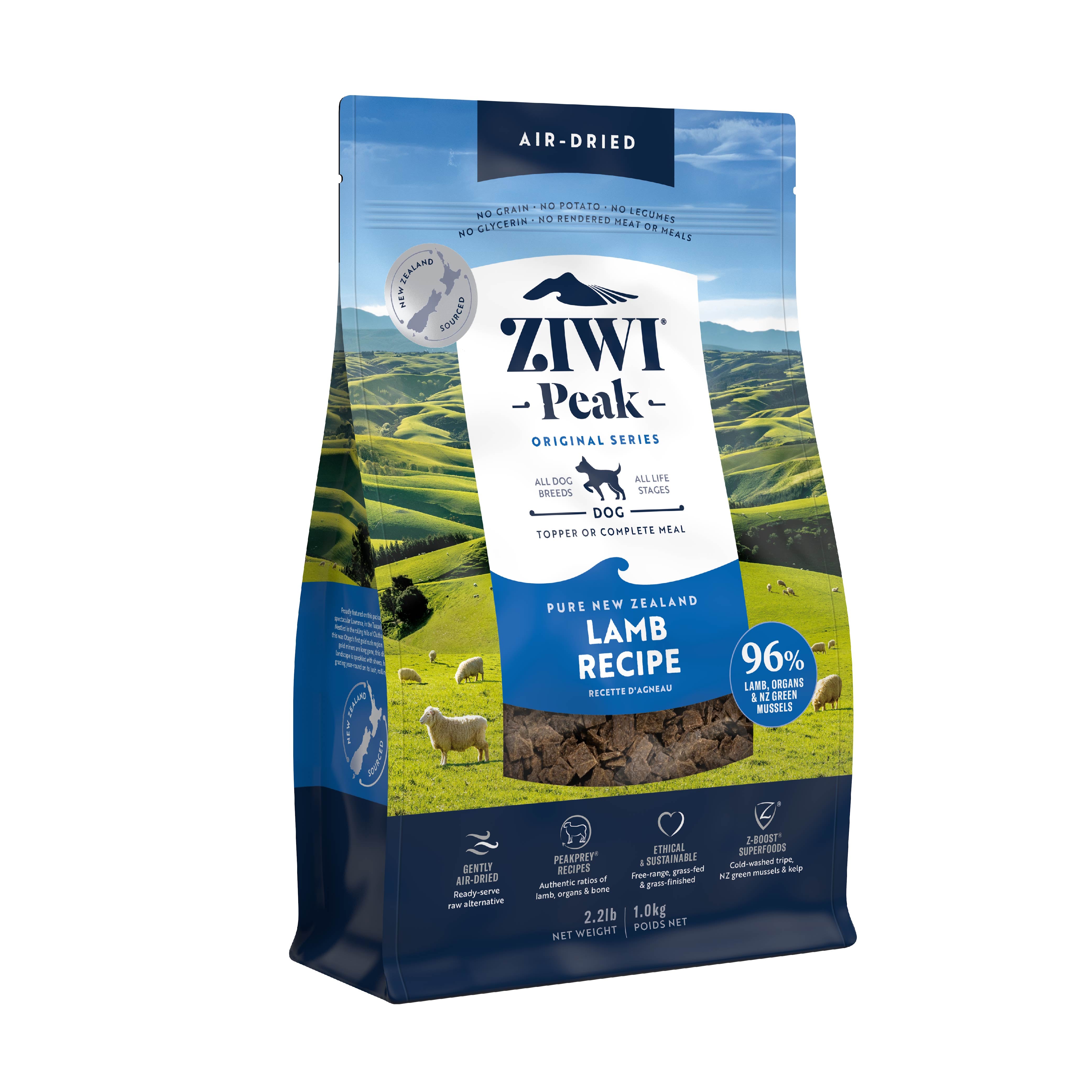 Ziwi Peak Dog Air Dried Lamb