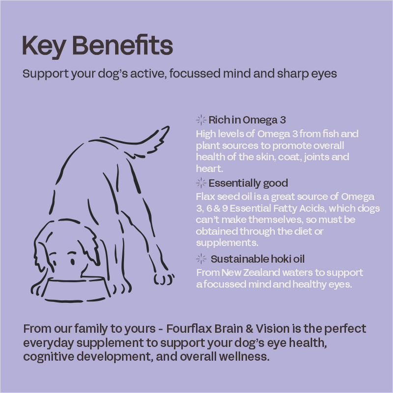 Fourflax Canine Brain & Vision***