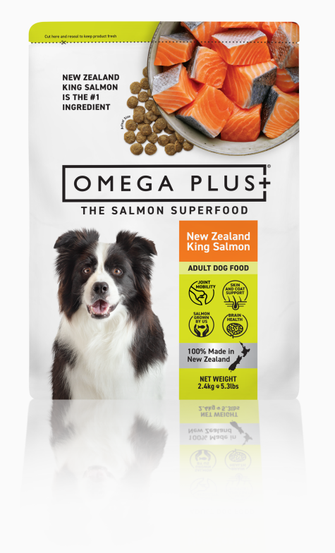 Omega Plus King Salmon Dry Dog Food 2.4kg