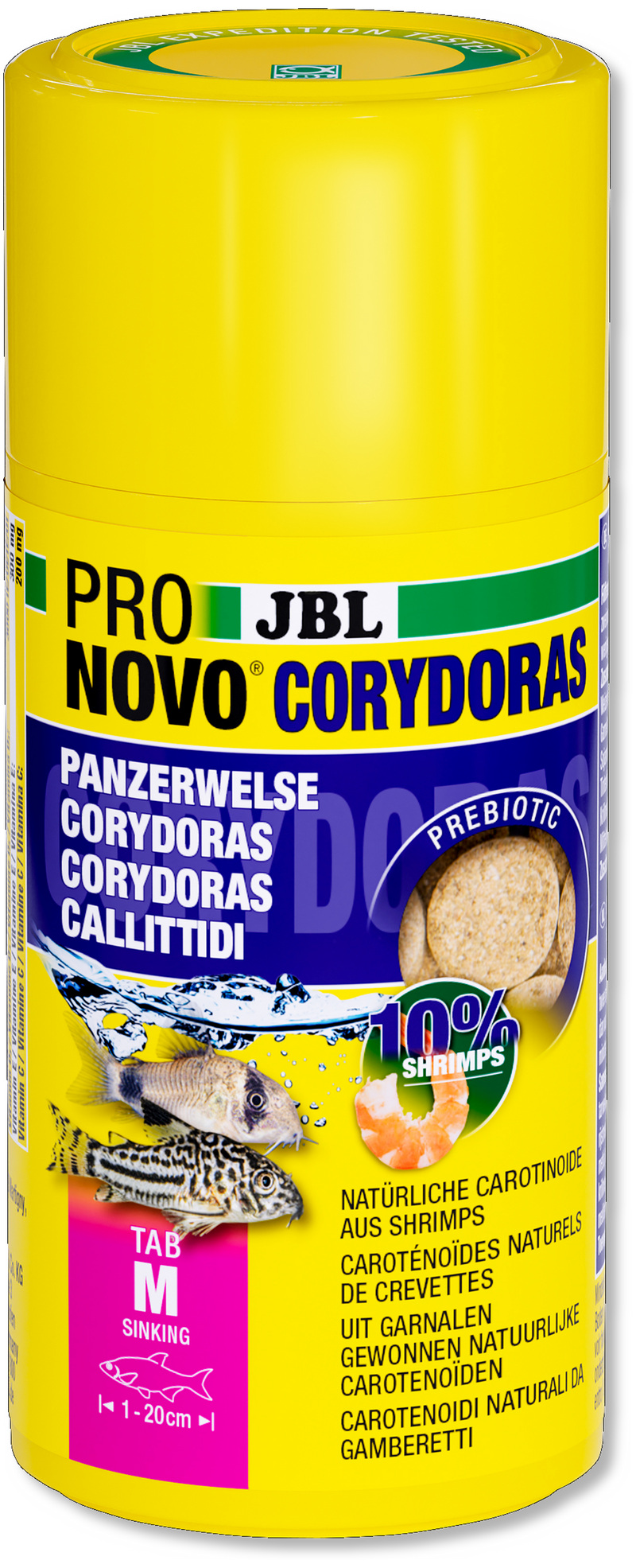 JBL ProNovo Corydoras M Tab 100ml