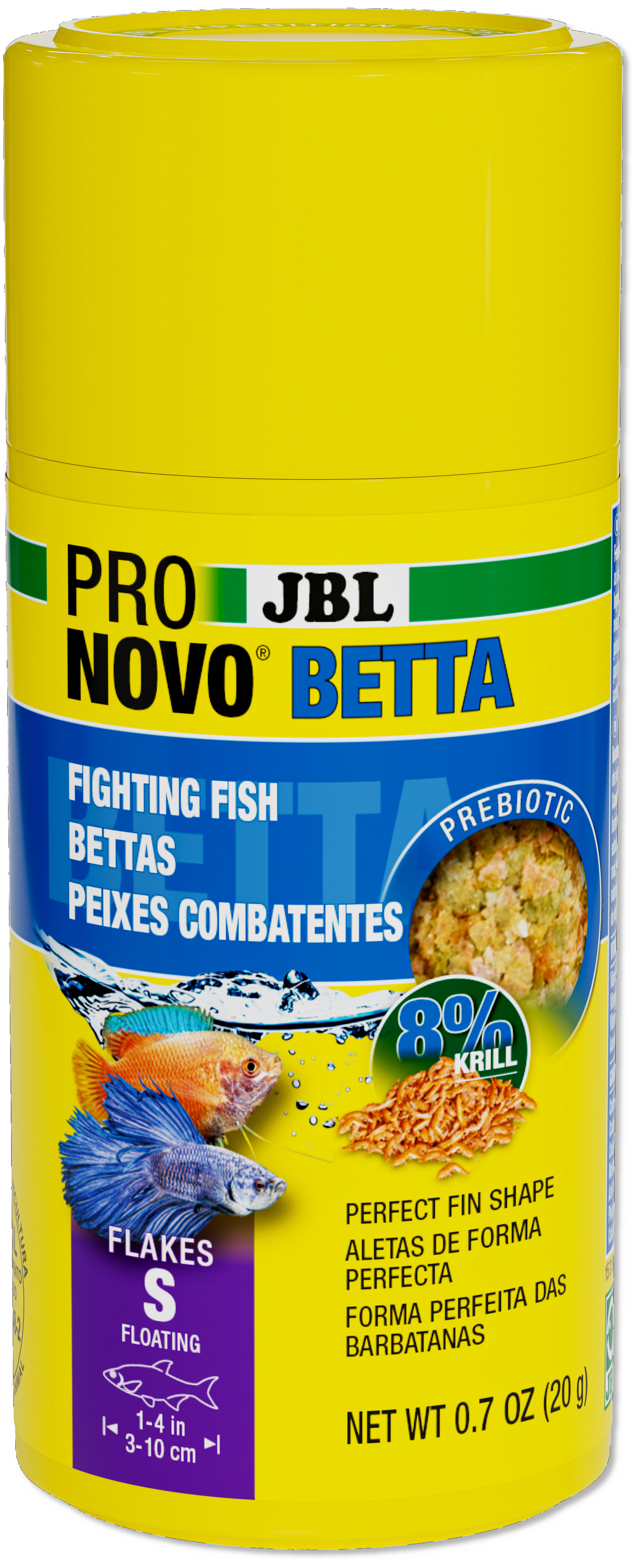 JBL ProNovo Betta Flakes S 100ml