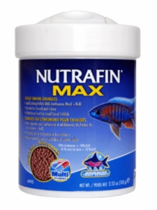 Nutrafin Max Cichlid Sinking Granules Small Pellets 100g