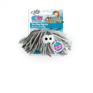 AFP Knotty Habit Cat Yarn Mop Monster - Cat Toys 