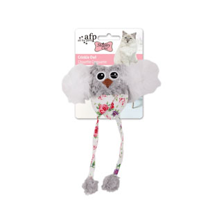 AFP Shabby Chic - Crinkle Owl - Cat Toys 