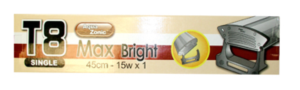 AZ Max Light Single 45cm T8- SLV 15W