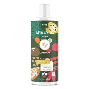 Amazonia Senses Oatmeal Shampoo 500ml - Dog Shampoo, Conditioner and Spritzers 