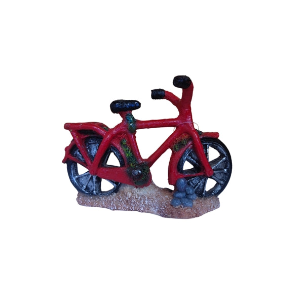aqua one bicycle ornament in red kiwipetz