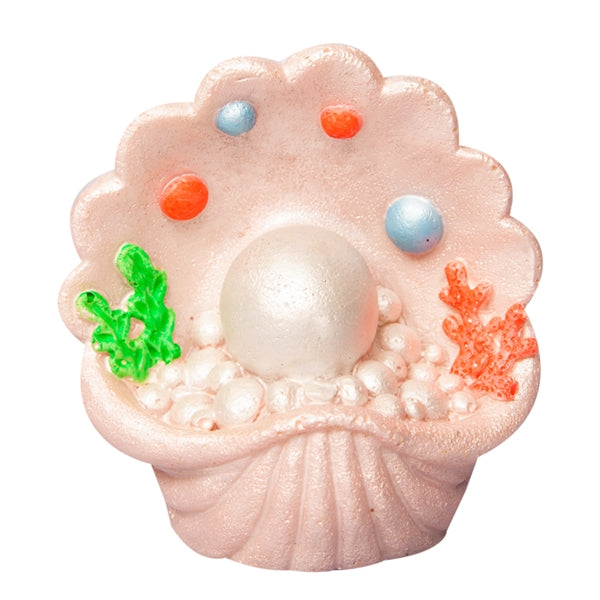 Aqua One Ornament Giant Clam With Pearls - Fish Tank Decorations 