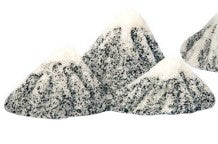 Aqua One Ornament Snow Topped Mountains - Fish Tank Decorations 