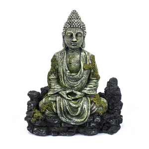 AquaWorld Bhudda Meditating - Fish Tank Decorations 