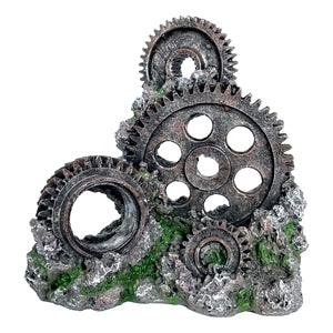 AquaWorld Machine Gears - Fish Tank Decorations 