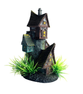 AquaWorld Small House - Fish Tank Decorations 