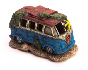 AquaWorld Volkswagon Van - Fish Tank Decorations 