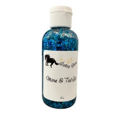 Armor Equestrian Gallop Glitter Mane and Tail Gel - Equine Grooming - Pink-Purple-Teal-Silver