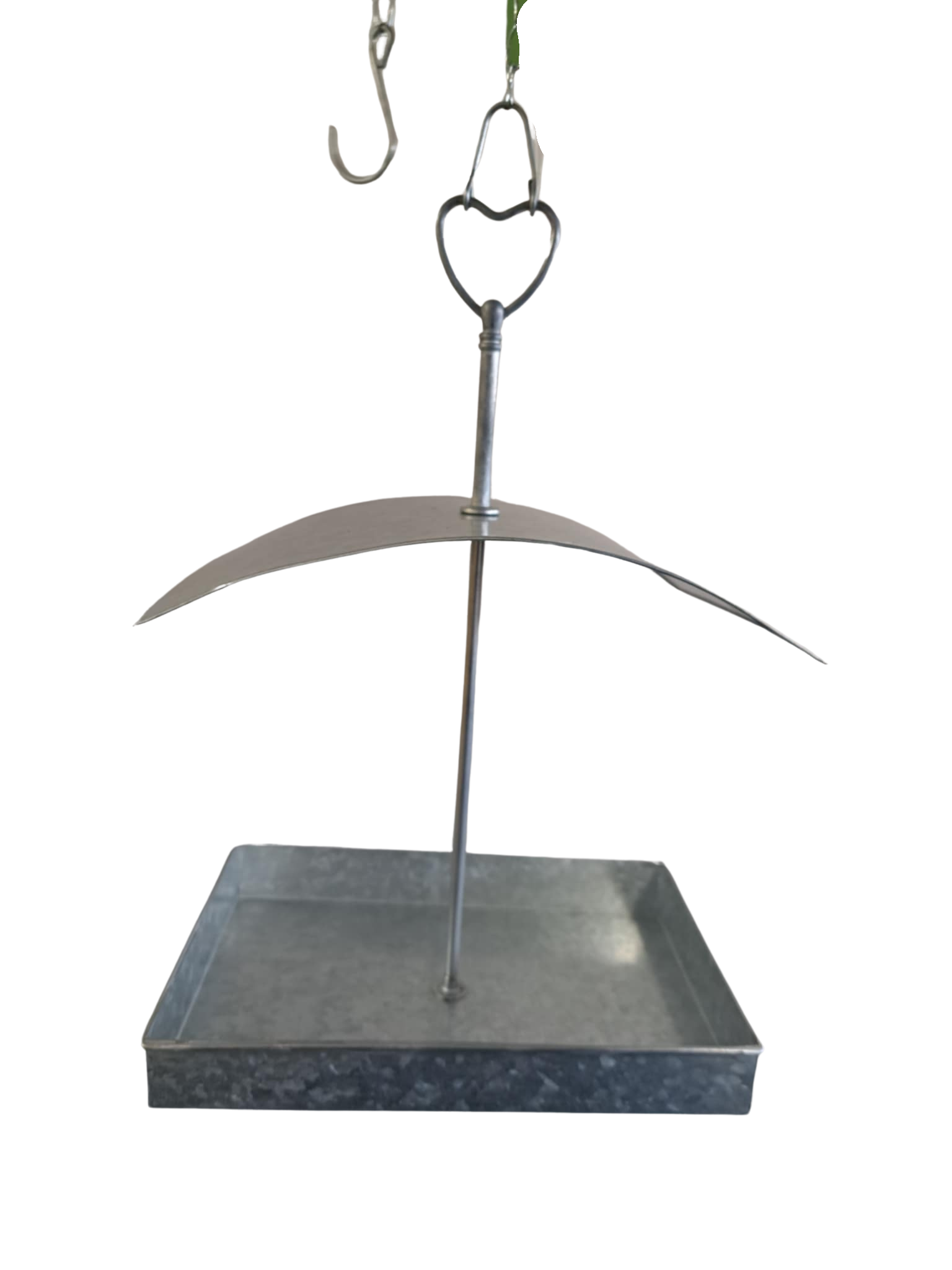 Avi One Zinc Square Bird Feeder - Bird Feeders & Waterers 