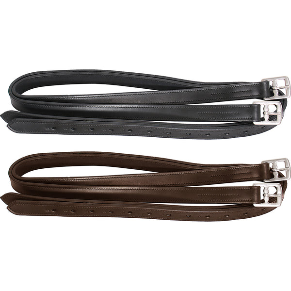 Flair Web Back Stirrup Leathers