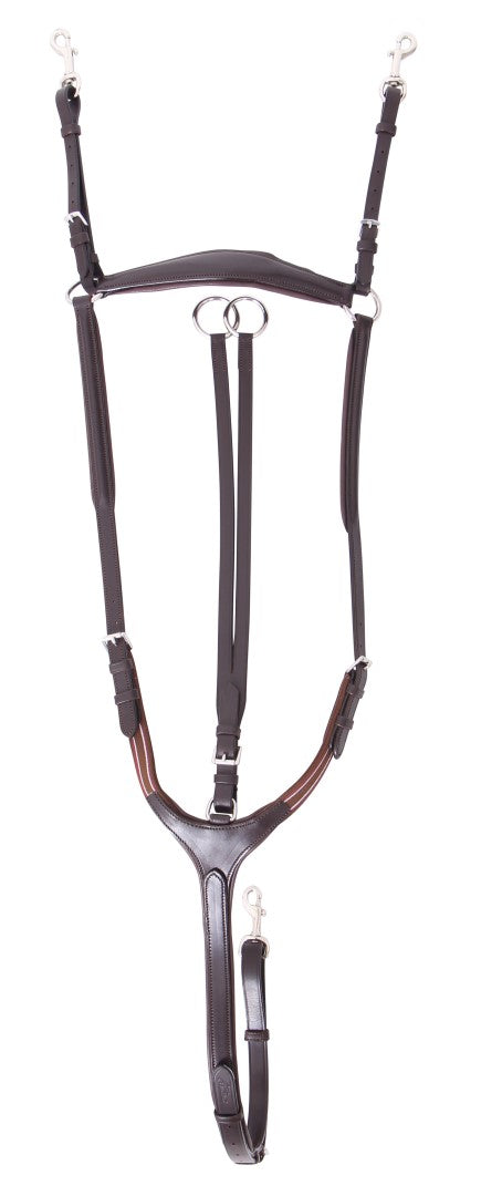 Cavallino Martingale 3 Point Breastplate