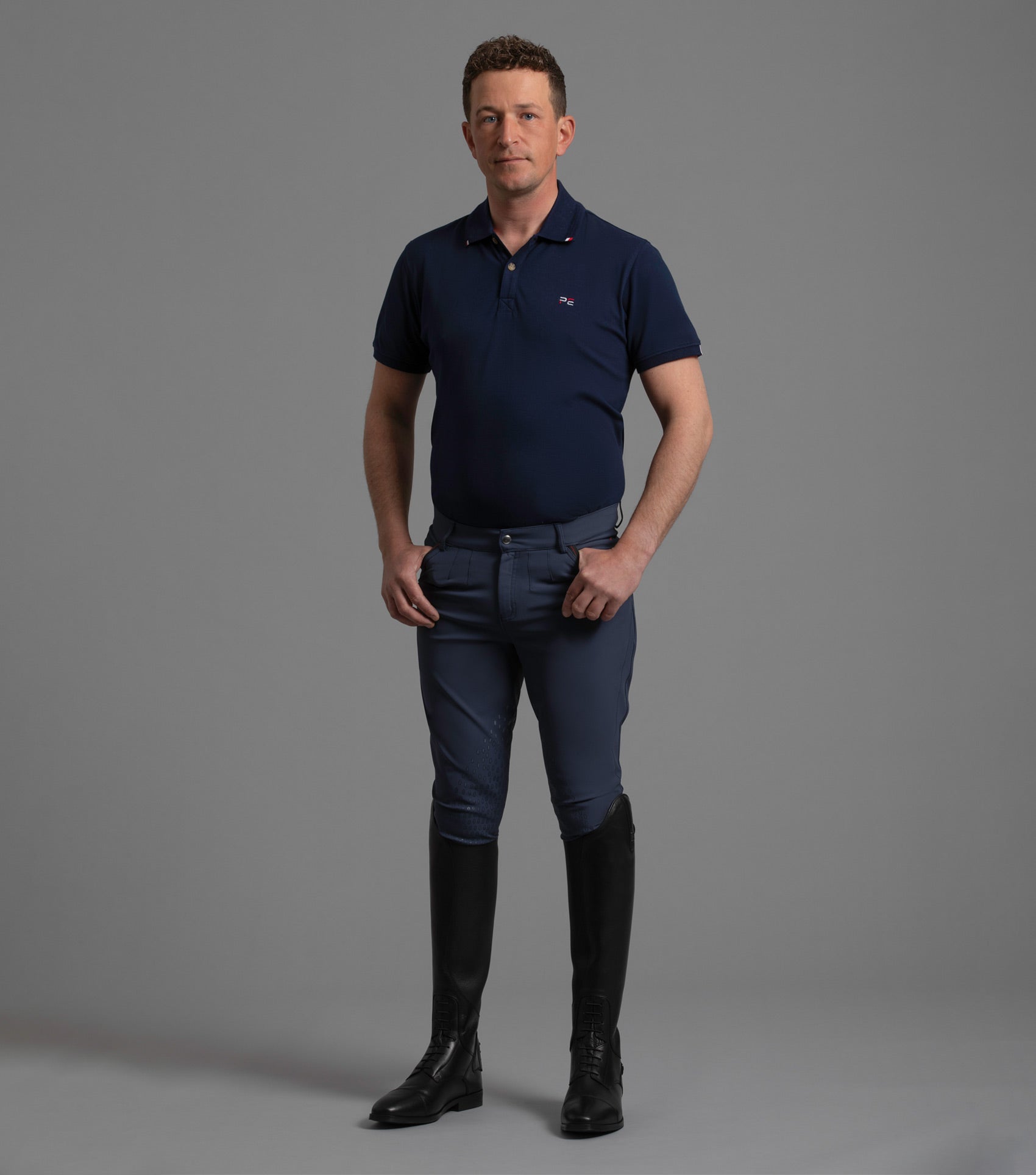 Premier Equine Barusso Men's Gel Knee Breeches