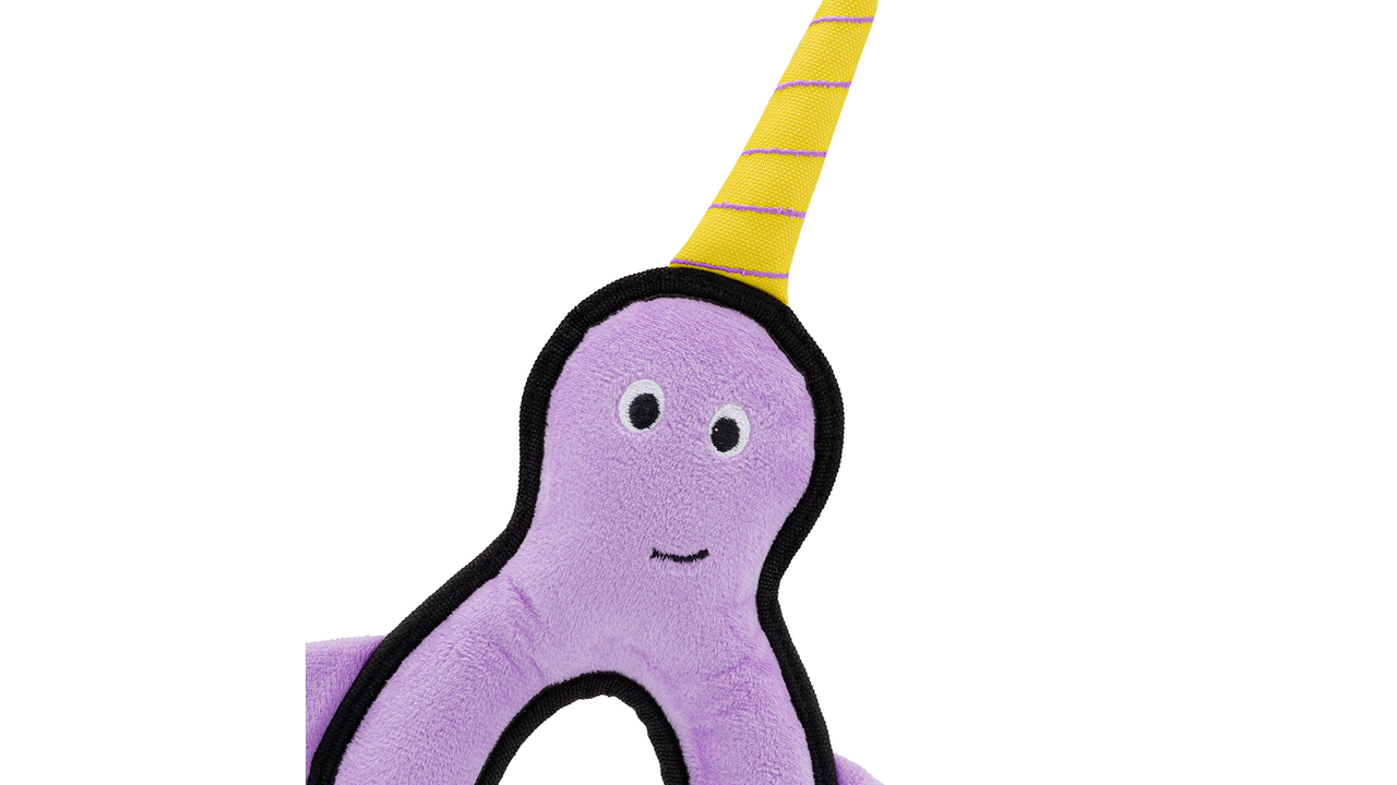 Beco Nelly the Narwhal Medium - Dog Toys 