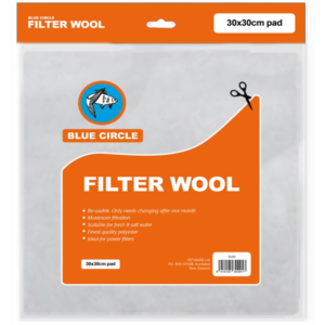 Blue Circle Filter Wool - Fish Tank Filter Media 