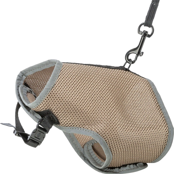 Brooklands Soft Cat Harness And Lead Adjustable - Cat Tethering 