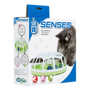 Catit Design Senses Roundabout Cat Toy With Catnip - Cat Toys 