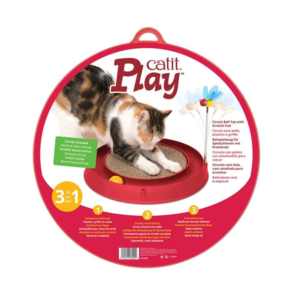 Catit Play and Scratch Red - Cat Scratchers 