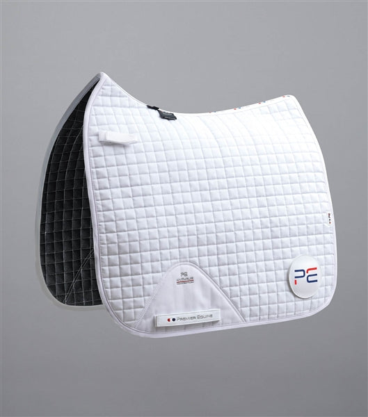 Premier Equine Close Contact Cotton Dressage Competition Saddle Pad