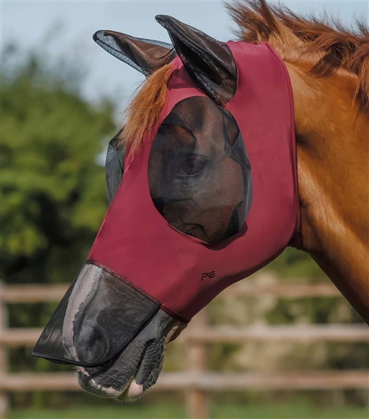 Premier Equine Comfort Tech Lycra Fly Mask Xtra