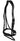 Customisable Bridle - matte (hanoverian) - Equine Horse Wear - Black / Cob