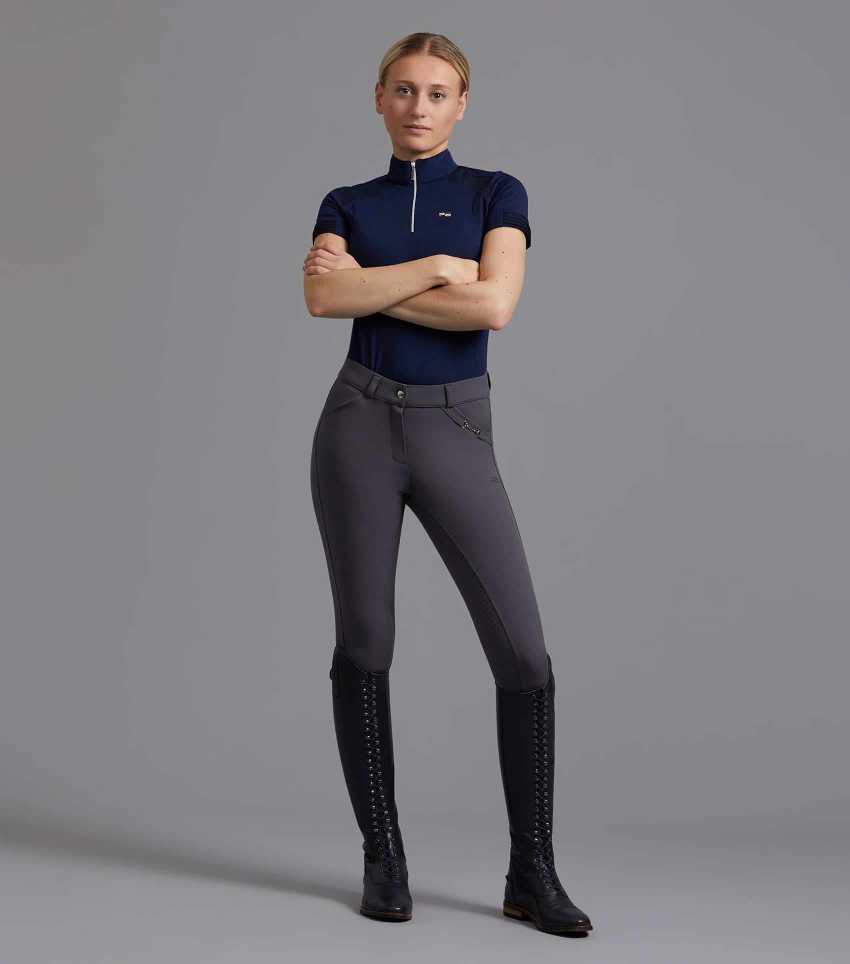 Premier Equine Delta Ladies Full Seat Gel Riding Breeches