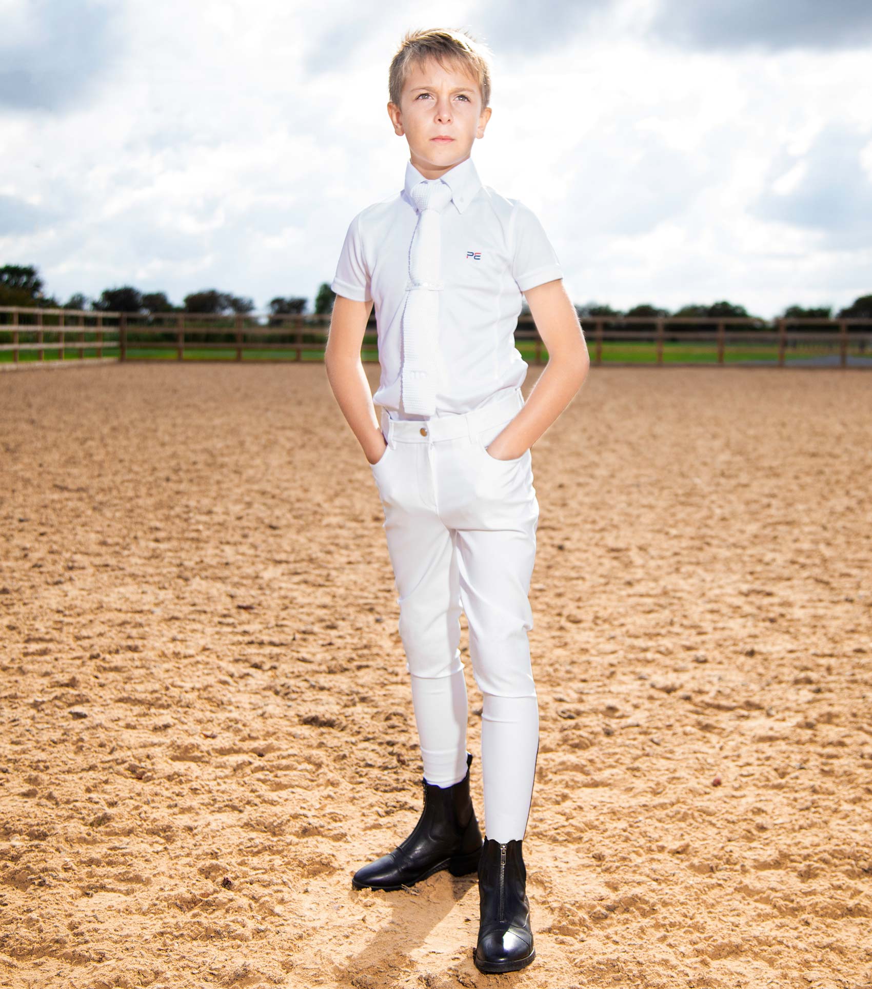 Premier Equine Derby Boys Competition Riding Breeches