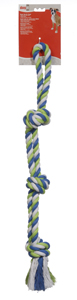Dogit Rope Toy Multi 71cm X-Large 3 knot - Dog Toys 