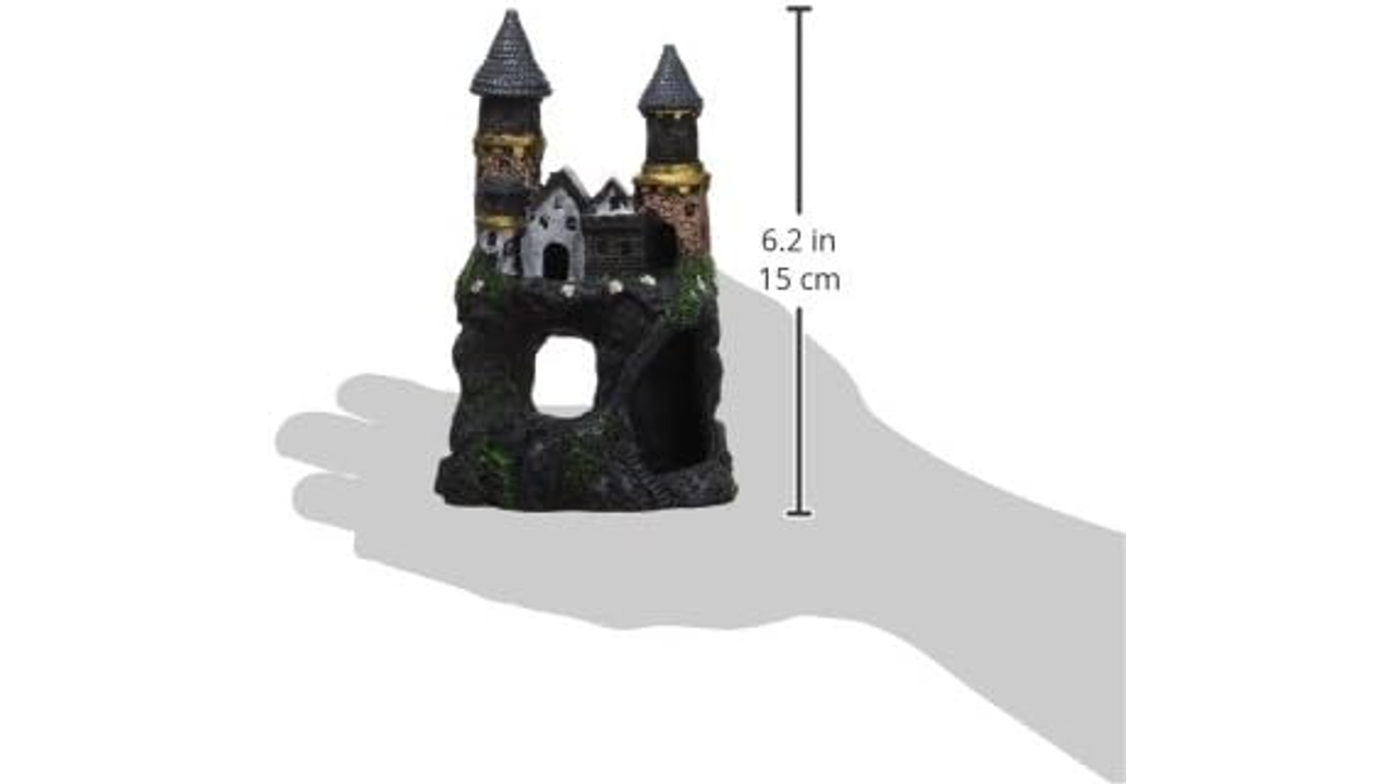Enchanted Castle Small 13cm - Fish Tank Decorations 